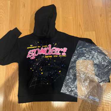 Black v2 sp5der hoodie, No marks - Gem