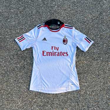adidas AC MILAN 2010/11 away ACミラン AC MILAN 2010 2011 AWAY FOOTBALL SHIRT SOCCER JERSEY ADIDAS