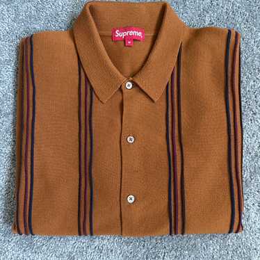 Supreme striped polo - Gem