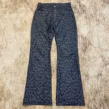 スーツ tornado mart leopard Flared Pants Blazer TORNADO MART:LEOPARD FLARED DENIM – :ANOMALIE_