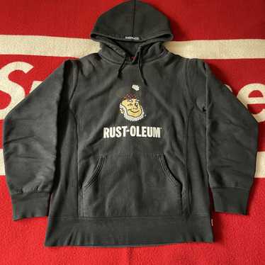 トップス Supreme Rust Oleum Pullover Hoodie Supreme Rustoleum Rust Oleum Hoodie FW10 NEW size Medium