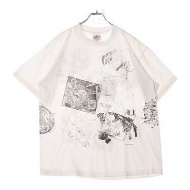 90s エッシャー 鬼フェード 90s t-shirt m.c escher - Gem