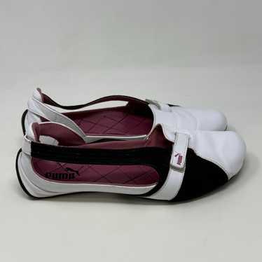 Puma black leather flats - Gem