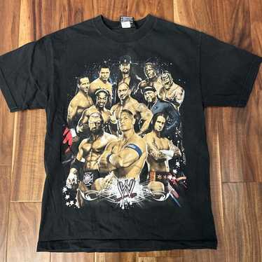 2008 WWE/ ミステリオ 総柄 レスリング Tシャツ 000000157576-01-l.jpg?t=