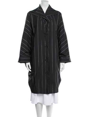 ISSEY MIYAKE ブラック トレンチコート　ナイロン ISSEY MIYAKE - 18aw ISSEY MIYAKE MEN、ロングコート
