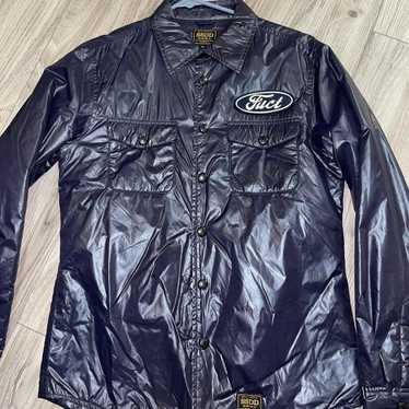 ネイバーフッド×FUCT SSDD BDUシャツ転写プリントジャケット 柔らかい ネイバーフッド×FUCT SSDD BDUシャツ転写プリント