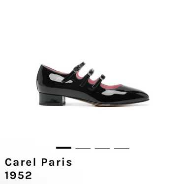 フラットシューズ CAREL PARIS Woman Flat shoes Black 331592 BLACK WHIT Carel Paris Outlet: Flat shoes woman - Black | Carel Paris