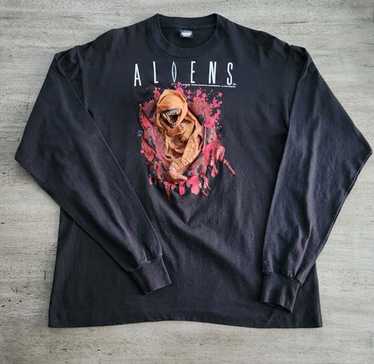 ALIENS shirt, 1991 t-shirt, horror movie vintage rare… - Gem