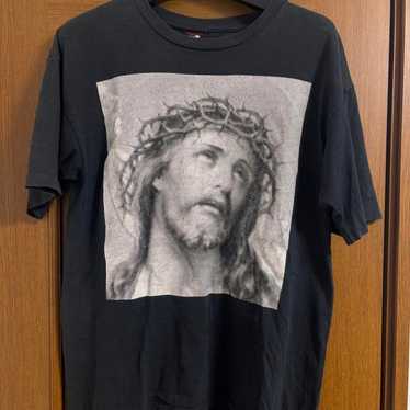 激レア 90s ARCHAIC SMILE JESUS Tシャツ USA製 XL Archaic Smile Rare Vintage 90s Christ T-Shirt Guns Axel Rose