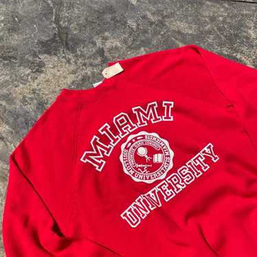 Vintage flock print sweatshirt - Gem