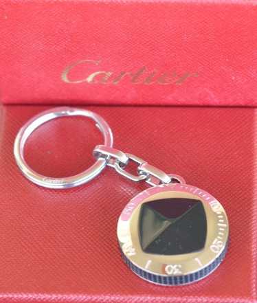 気品◎*Cartier* Three ring motif key ring Trinity キーリング Three ring motif key ring Trinity