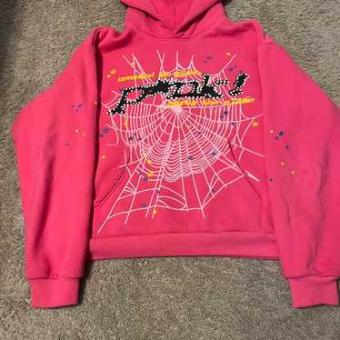Sp5der p*nk パーカー　スパイダー　GROW AROUND 購入品 スパイダー P*NK V2 パーカー ブラック メンズ - FW23 - JP