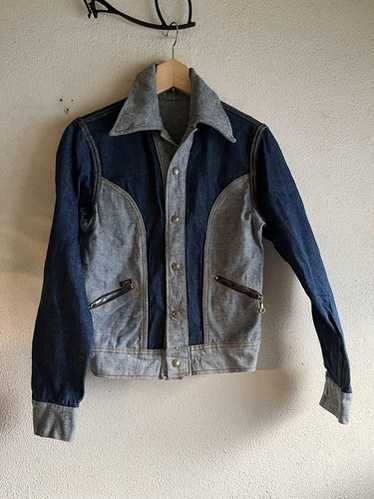 美品◎ 70s Lee Reversible Denim Jacket 70's Lee Reversible 2-Tone Denim Jacket [XS] – The Wilde