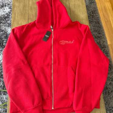 Corteiz Finesse Knit ZIP バーガンディ L Corteiz Knit Zip | Grailed