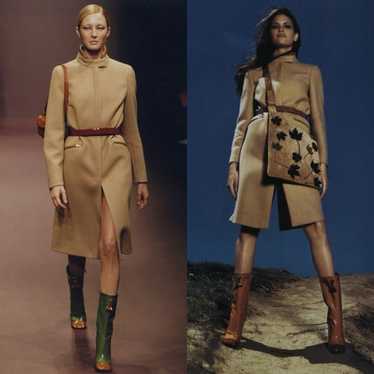 超希少　ヴィンテージ　99FW PRADA リアルファーコート archive Prada a/w 1999 prada - Gem