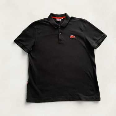 美品 LACOSTE LIVE ポロシャツ リンガー ビッグサイズ グレー3XL LACOSTE レギュラーフィット ポロシャツ グレー 襟ワニ｜Yahoo