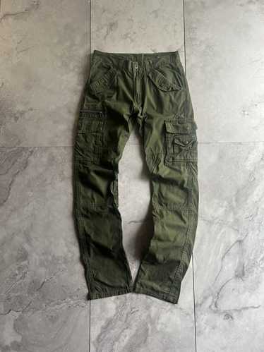 パンツ GR217 semantic design cargo pants LL Size 31x33 Semantic Design Cargo Pants Black Bondage Pants
