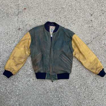 GAP VARSITY CLASSIC スタジャン グリーンビンテージ90's Gap varsity jacket gap - Gem