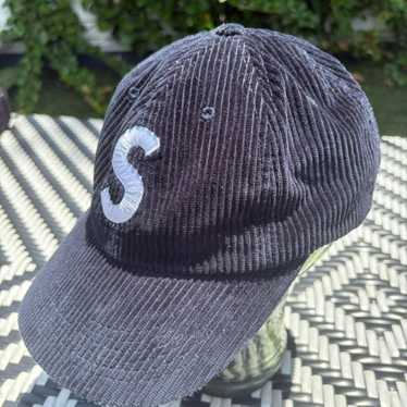 Supreme Corduroy S Logo 6-Panel コーデュロイ　紺 Supreme シュプリーム 21SS Fine Wale Corduroy S Logo 6-Panel