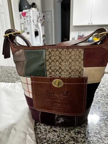 Vintage patchwork coach bag - Gem
