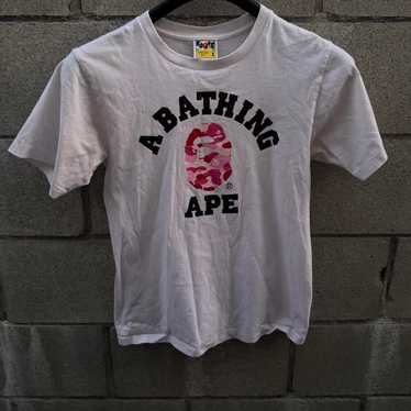トップス Bape Abc Camo College Tee Pink M BAPE ABC Camo College Tee Pink Men's - SS23 - US