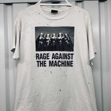 RAGE AGAINST THE MACHINE 1997年製　Tシャツ Rage Against The Machine Shirt 1997 Vintage T-Shirt White