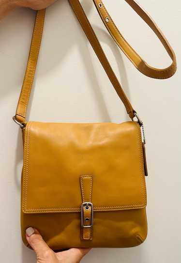 バッグ Vintage Coach Jackie Bag Camel Shoulder Vintage coach camel legacy - Gem