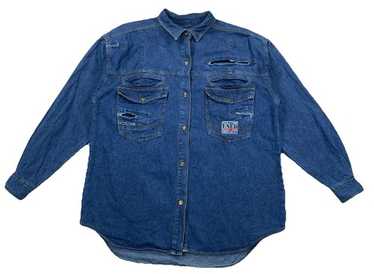 80's ヴィンテージ get used by elieデニムモッズコート Vintage 1980's 