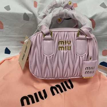 バッグ 00s MIU MIU HAND BAG MINI PINK GOLD Gold – dct - Bag - ep_vintage luxury Store - Shoulder - MIU