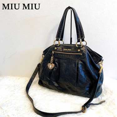 バッグ MIU MIU LEATHER MINI BAG HEART!!! 2way Miu miu heart bag - Gem