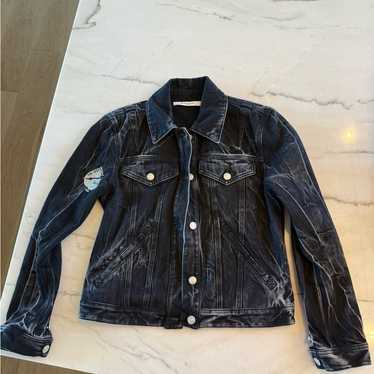 ブルゾン GIVENCHY CINCHED JACKET IN DENIM Givenchy Men's 4G Sequined Denim Work Jacket | Neiman Marcus