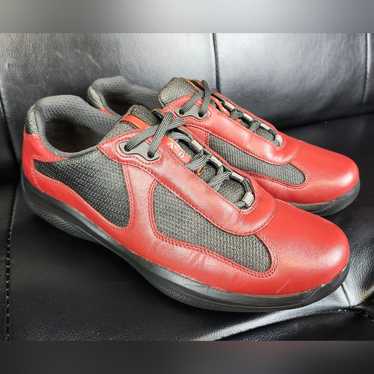 靴 03aw archive Prada America's Cup sneaker GARMENTS Prada americas cup sneakers - Le Petit Archive