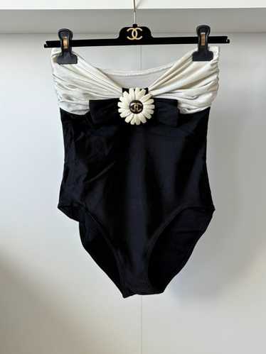 水着・ラッシュガード CHANEL Vintage Swimsuit CHANEL Surf Vintage 02S CC Mark Logo Bikini Swimwear #40