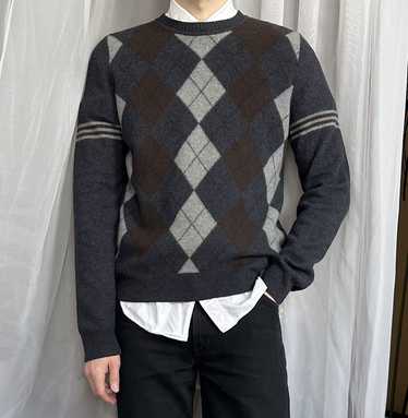 Prada wool argyle - Gem