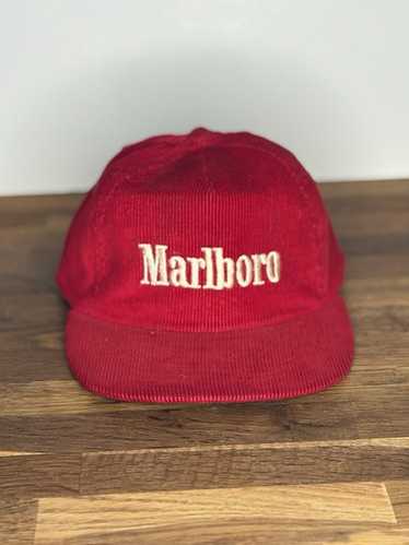 Marlboro コーデュロイ ワークキャップ 赤　80s USA製 Marlboro コーデュロイ ワークキャップ 赤 80s USA製 - メルカリ