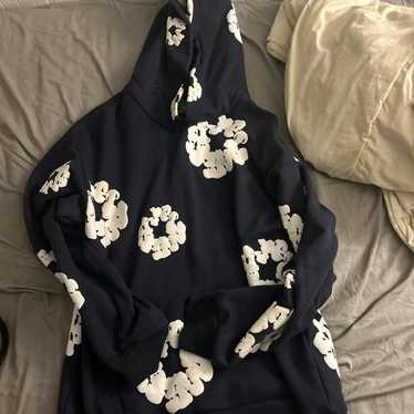 DENIM TEARS 刺繍ロゴパーカー ネイビー Navy blue denim tears - Gem