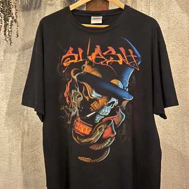 GUNS N ROSES SLASH Hanes Tシャツ ブラック スケルトン GUNS N ROSES SLASH Hanes Tシャツ ブラック スケルトン