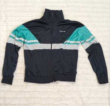 70〜80s old adidas vintage track jacket L 70s Adidas Originals Vintage Men's Track Jacket - Size L