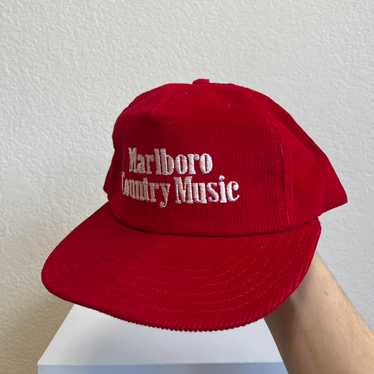 Vintage marlboro hat corduroy - Gem