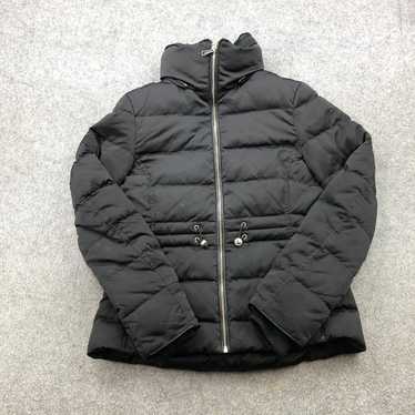 ZARA ダウンジャケットzara down puffer jacket ZARA Quilted Women's Navy Down Jacket Puffer Coat Hidden