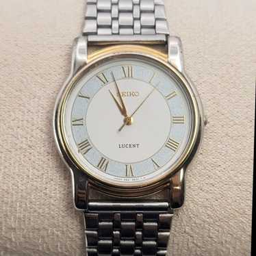 稼働 セイコー ルーセント 5E21-5010 楽天市場】SEIKO(セイコー) ルーセント 5E21 SS クォーツ メンズ
