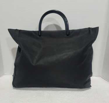 バッグ PRADA PLASTIC HANDLE NYLON HAND BAG Used PRADA Tessuto Nylon Plastic Handle Handbag Authentic