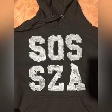 SZA SOS フーディ M ツアー限定 黒 海外限定 SZA SOS フーディ M ツアー限定 黒 海外限定