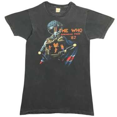 【vintageバンドT】THE WHO FAREWELL TOUR '82 1982 Vintage The Who Final Concert 1982 Farewell Tour T