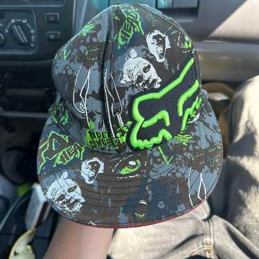 Fox racing snapback hat-black - Gem