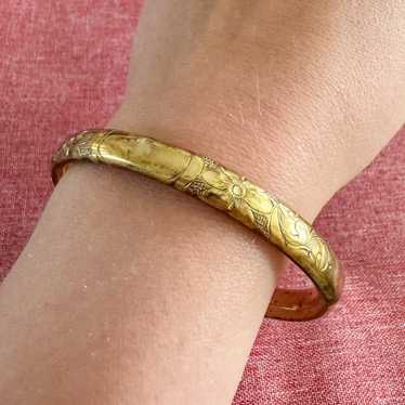 1/20 12K G.F. アンティークゴールドバングル 1/20 12k gold sterling - Gem