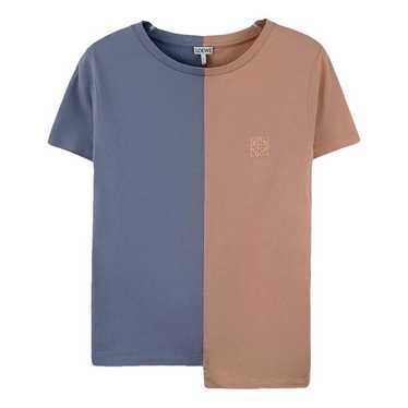【★オシャレ★】LOEWE T-shirt Relaxed fit T-shirt in cotton Green - LOEWE