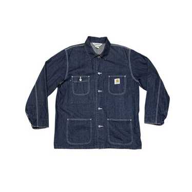 ジャケット・アウター carhartt denimcoverall 70s chorecoat USA Carhartt denim coverall - Gem