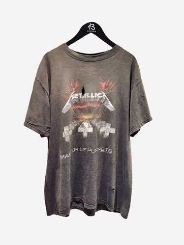 トップス 90s llica giant fits XL Vintage 90s Metallica Reload Giant White Cotton T Shirt Size
