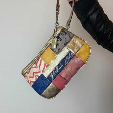 バッグ Vintage Coach Patchwork mini Hand Bag Vintage Coach Patchwork Handbag | eBay